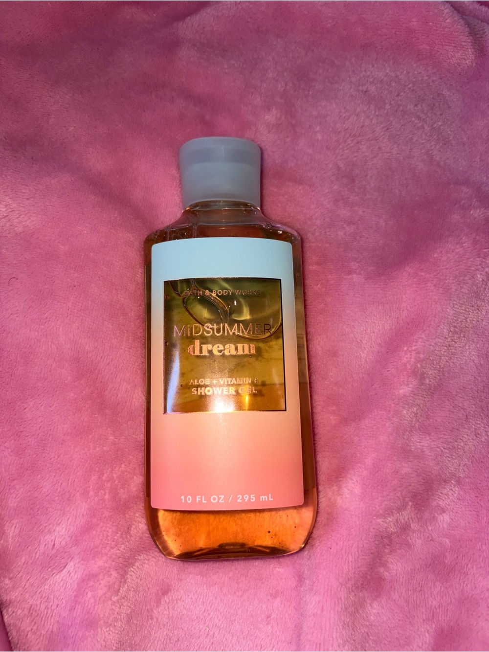 Bath & Body Works Midsummer Dream Shower Gel - Pink & Gold Label
